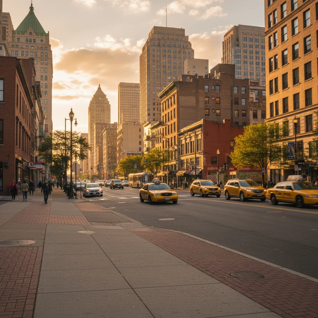 Newark, NJ business district